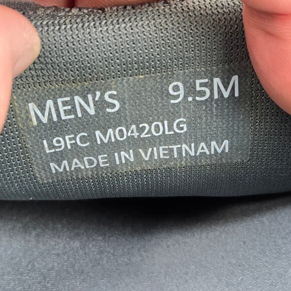 Kizik Madrid Eco-Knit Gray Hands-Free Comfort Casual Slip On Sneakers Mens 9.5 M - Picture 12 of 12